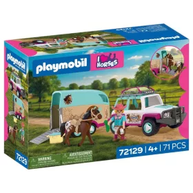 PLAYMOBIL I Love Horses 72129 Terepjáró lóutánfutóval