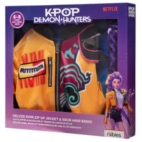 KPop Demon Hunters Rumi Jacke und Zopf