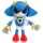 Sonic, a sündisznó – Metal Sonic plüss, 30 cm