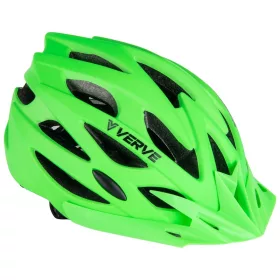 Verve kerékpáros sisak, zöld, 55-58 cm