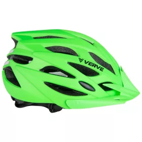 Verve kerékpáros sisak, zöld, 55-58 cm