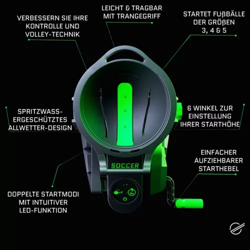 Soccer Launcher labdakilövő focihoz