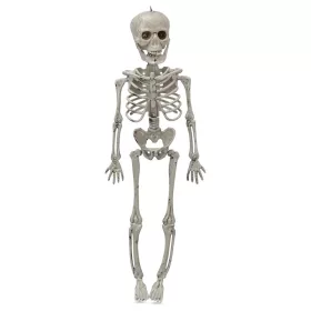 Halloween dekoráció: mozgatható csontváz, 45 cm