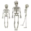 Halloween dekoráció: mozgatható csontváz, 45 cm