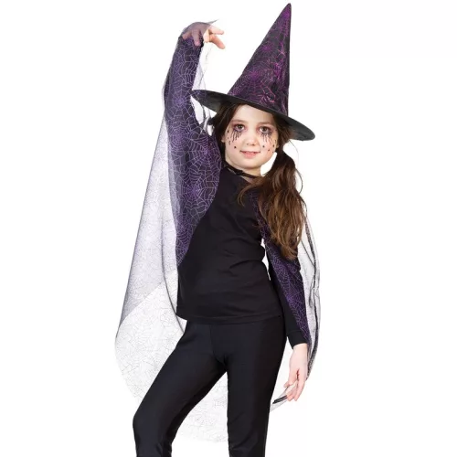 Halloweeni köpeny, 128/140-es méret (többféle, véletlenszerű)