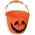 Villogó töklámpás halloweeni vödör