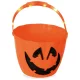 Villogó töklámpás halloweeni vödör