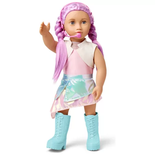 Our Generation KPop baba, Jia csillogó szoknyában, 50 cm