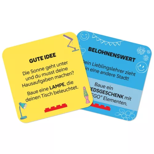 LEGO Activity Cards - Iskola