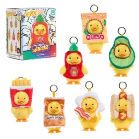   HAPPY HAUL DuckaLooz Plüss Kacsa Kulcstartó Snack Quack 13 cm többféle