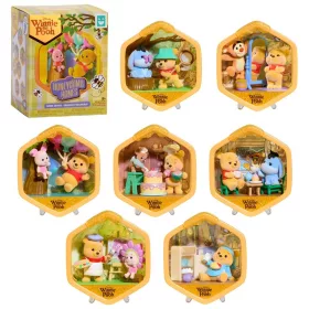   HAPPY HAUL Disney Micimackó Méhsejt-ház Jelenetek 7 cm többféle
