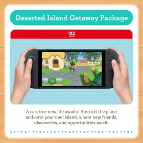   Nintendo Switch 2 Animal Crossing New Horizons upgrade csomag