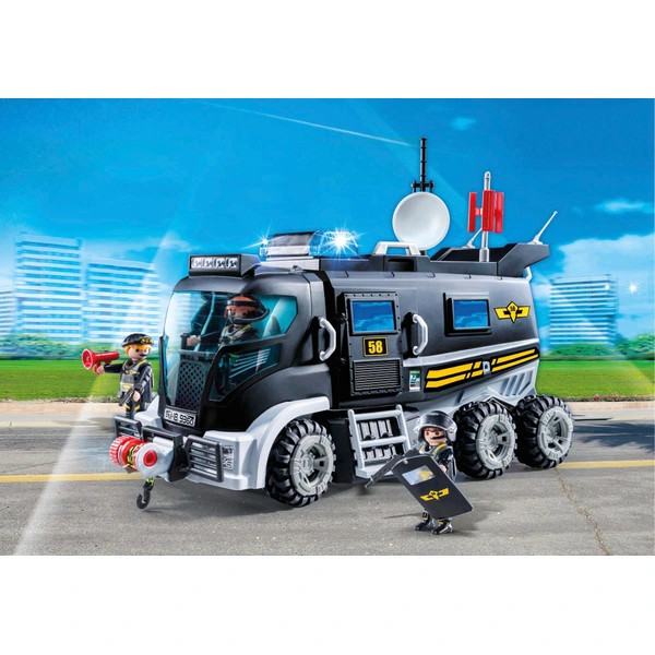 PLAYMOBIL City Action 9360 Kommandós teherautó fény- és hangtechnikával – alternatív kép 2