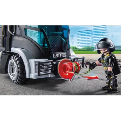 PLAYMOBIL City Action 9360 Kommandós teherautó fény- és hang, 3–5 év