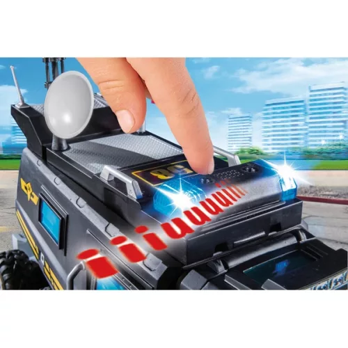 PLAYMOBIL City Action 9360 Kommandós teherautó fény- és hang, 3–5 év