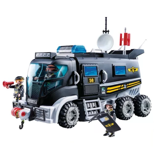 PLAYMOBIL City Action 9360 Kommandós teherautó fény- és hang, 3–5 év