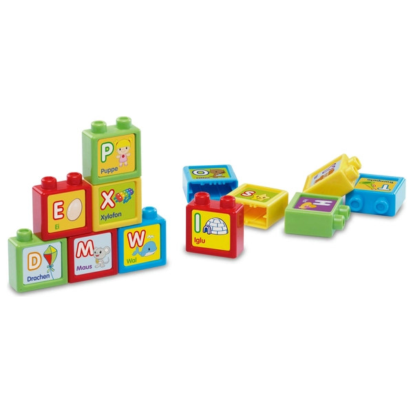 VTech ABC Vonat Járókelő ráülős kisautóval és játszótérrel, piros – alternatív kép 3