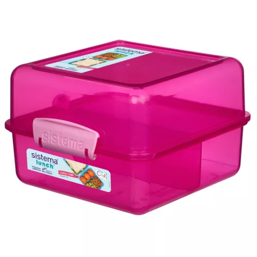 Sistema Lunch Cube uzsonnásdoboz, 1,4 l (vegyes)