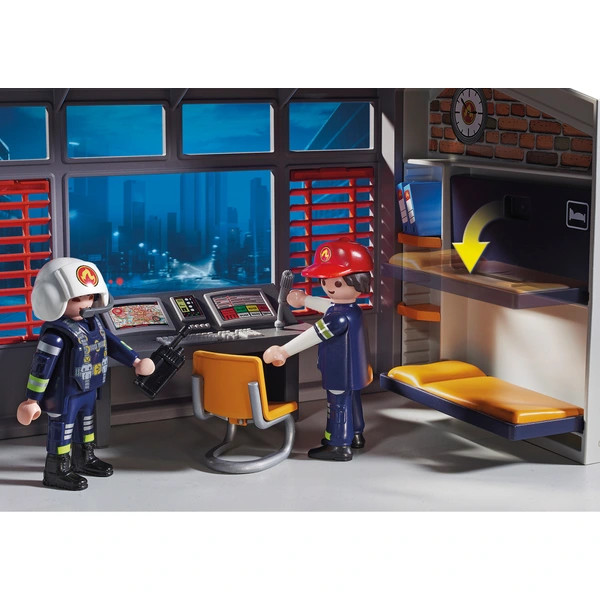 PLAYMOBIL City Action 9462 Nagy tűzoltóság tűzoltóhelikopterrel – alternatív kép 3