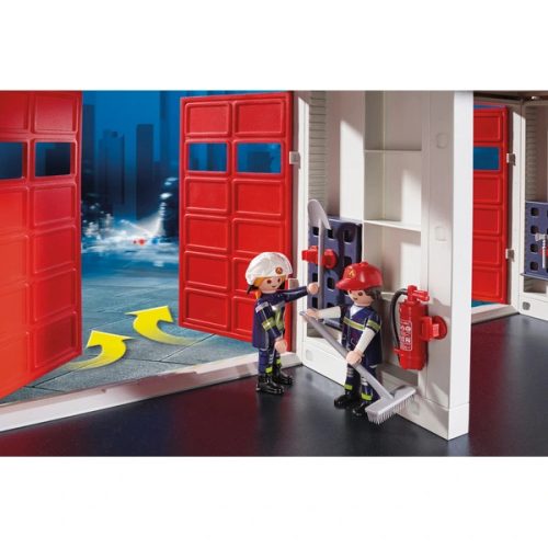 PLAYMOBIL City Action 9462 Nagy tűzoltóság tűzoltóhelikopterrel