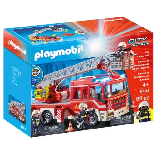 PLAYMOBIL City Action 9463 Tűzoltóautó létrával, 3–5 év