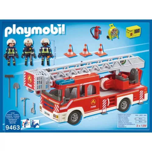 PLAYMOBIL City Action 9463 Tűzoltóautó létrával, 3–5 év