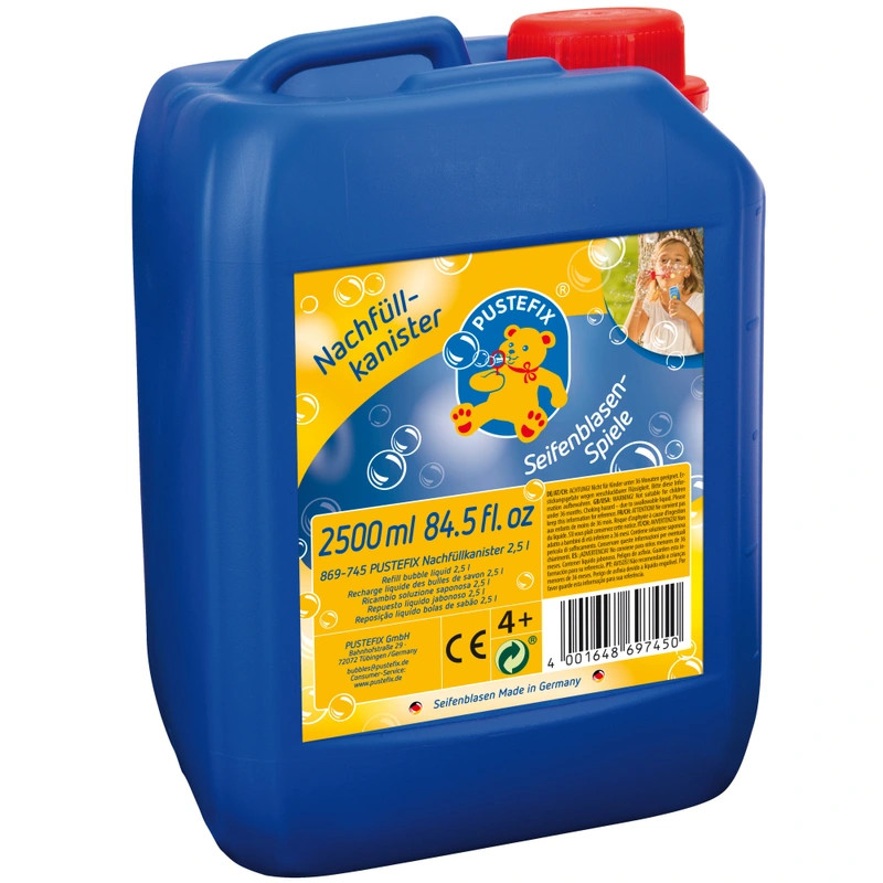Pustefix buborékos utántöltő palack 2,5 liter – fő nézet