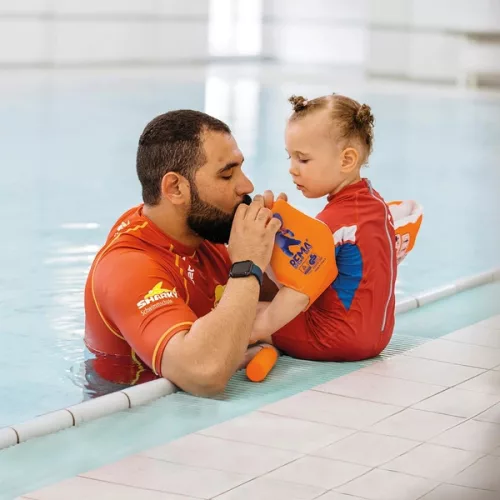 BEMA Swim Wings 1-es méretű úszómelltartó 30-60 kg-os gyermekeknek, 3–5 év, Többszínű