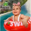 SWIMTRAINER Classic baba úszógumi piros, 0–2 év, Többszínű