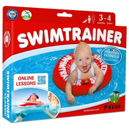 SWIMTRAINER Classic baba úszógumi piros, 0–2 év, Többszínű