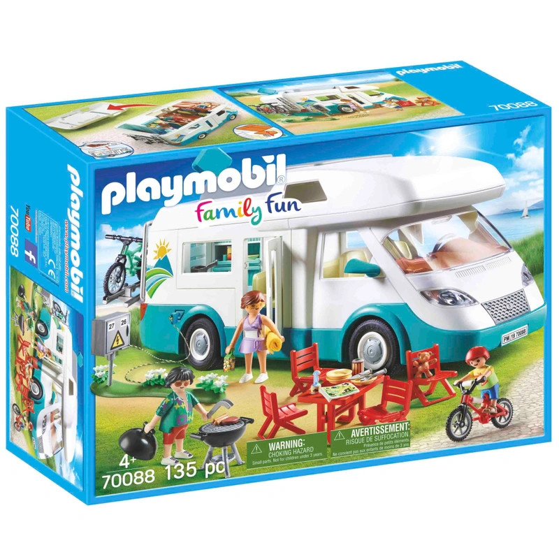 PLAYMOBIL Family Fun 70088 Családi lakóautó – fő nézet