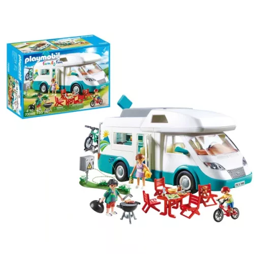 PLAYMOBIL Family Fun 70088 Családi lakóautó, 3–5 év