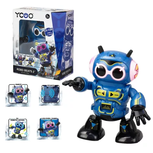 YCOO Robo Beats 2 interaktív táncrobot LED-del