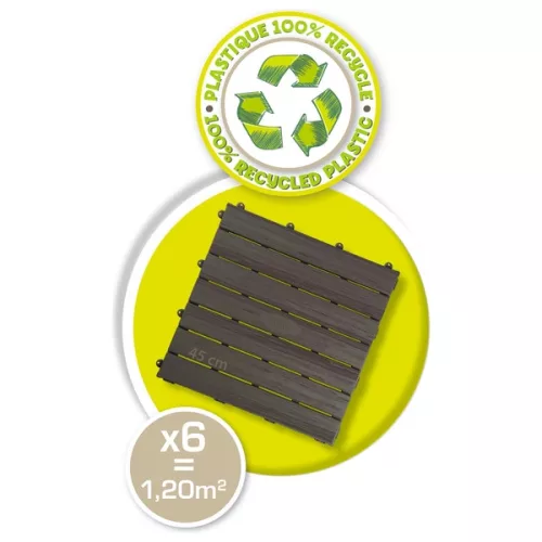 Smoby padlólapok játszóházakhoz, 6 darabos készlet