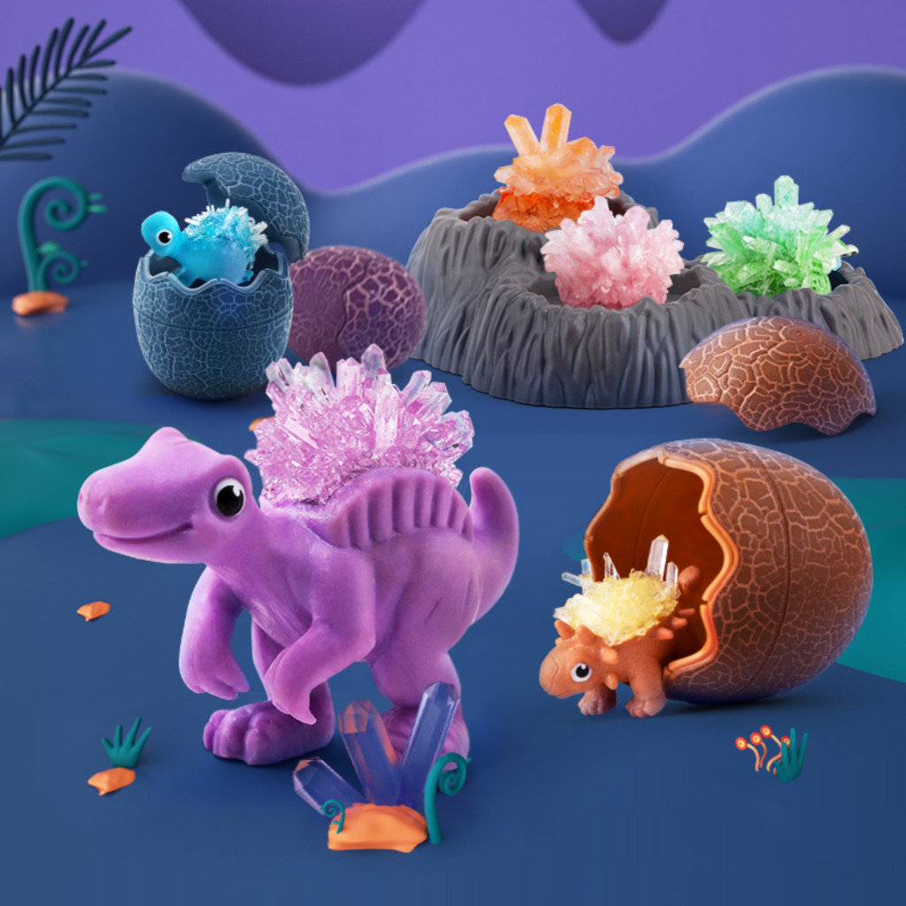 STEAM SCIENCE CAN Kristály dinoszaurusz termesztőkészlet – alternatív kép 2