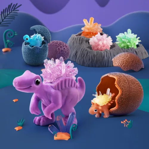 STEAM SCIENCE CAN Kristály dinoszaurusz termesztőkészlet- vegyes színekben, 3–5 év