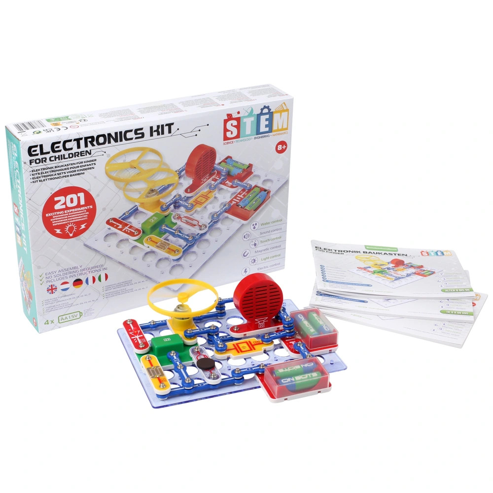 STEM 201 - elektronikai építőkészlet – fő nézet