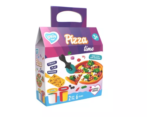 OKTO LOVIN Kreatív gyurmaszett Pizza