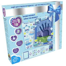   OKTO LOVIN MOON LIGHT CLAY babakéz és lábnyom készítő - kék