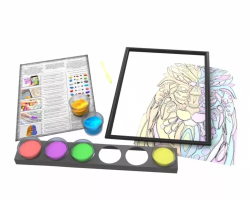 OKTO HAND LIGHTING 3D képkészítő gyurmaszett - Oroszlán