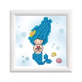   Diamond Dotz kezdő készlet gyémántfestő kép kerettel, hableány