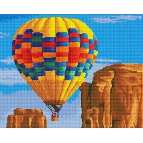   Diamond Dotz gyémántfestő kép, hőlégballon a canyon felett