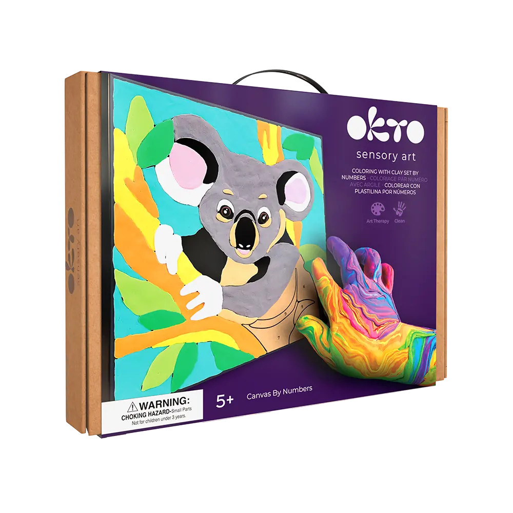 Okto Sensory Art gyurmaképkészítő - Koala Kids – fő nézet