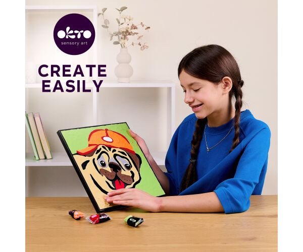 Okto Sensory Art gyurmaképkészítő - Mopsz Kids  – alternatív kép 3