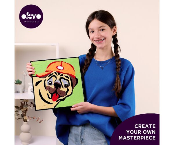 Okto Sensory Art gyurmaképkészítő - Mopsz Kids  – alternatív kép 5