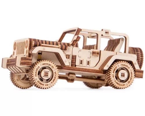 Wood Trick Szafari autó 3D fa mechanikus modell