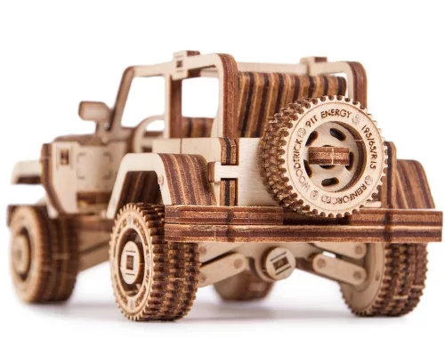 Wood Trick Szafari autó 3D fa mechanikus modell