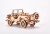 Wood Trick Jeep 3D mechanikus fa modell