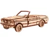 Wood Trick Cabrio autó 3D fa mechanikus modell