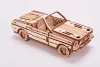 Wood Trick Cabrio autó 3D fa mechanikus modell